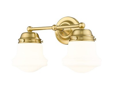 Z-Lite 735-2V-LG Vaughn Vanity, 2-Light 120 Total Watts