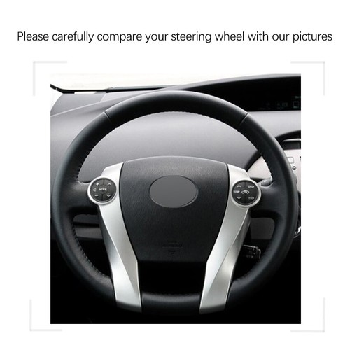 Handsewing No-slip Car Steering Wheel Cover for Toyota Prius 30(XW30) Prius C - Picture 3 of 14