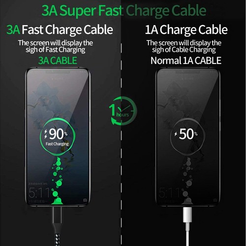 For iPhone 15 16/Pro/Max/Plus Type-C 6ft Cable Fast Charger Power Cord Nylon USB - Picture 12 of 35