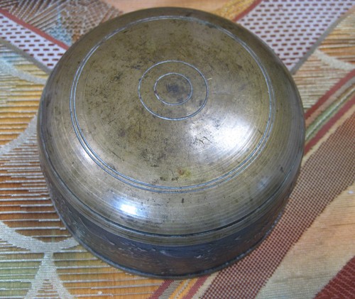 Orig. Campana budista japonesa. Cuenco de canto de hadas. Campana budista de cobre .406 g 14 cm - Imagen 11 de 11