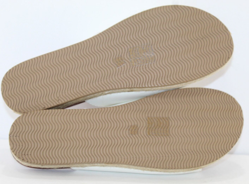 Patrizia By Spring Step Women Toeloop Espadrilles Sandals Size 10.5-11 white NEW - Picture 8 of 8