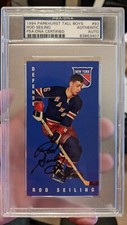 1994-95 Parkhurst #93 Rod Seiling Autographed Rangers Tall Boys Auto PSA DNA