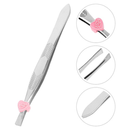 Stainless Steel Eyebrow Tweezers Set 24pcs Durable and Lightweight for Travel