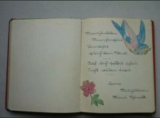 *Einzelst&uuml;ck* Poesiealbum sehr alt