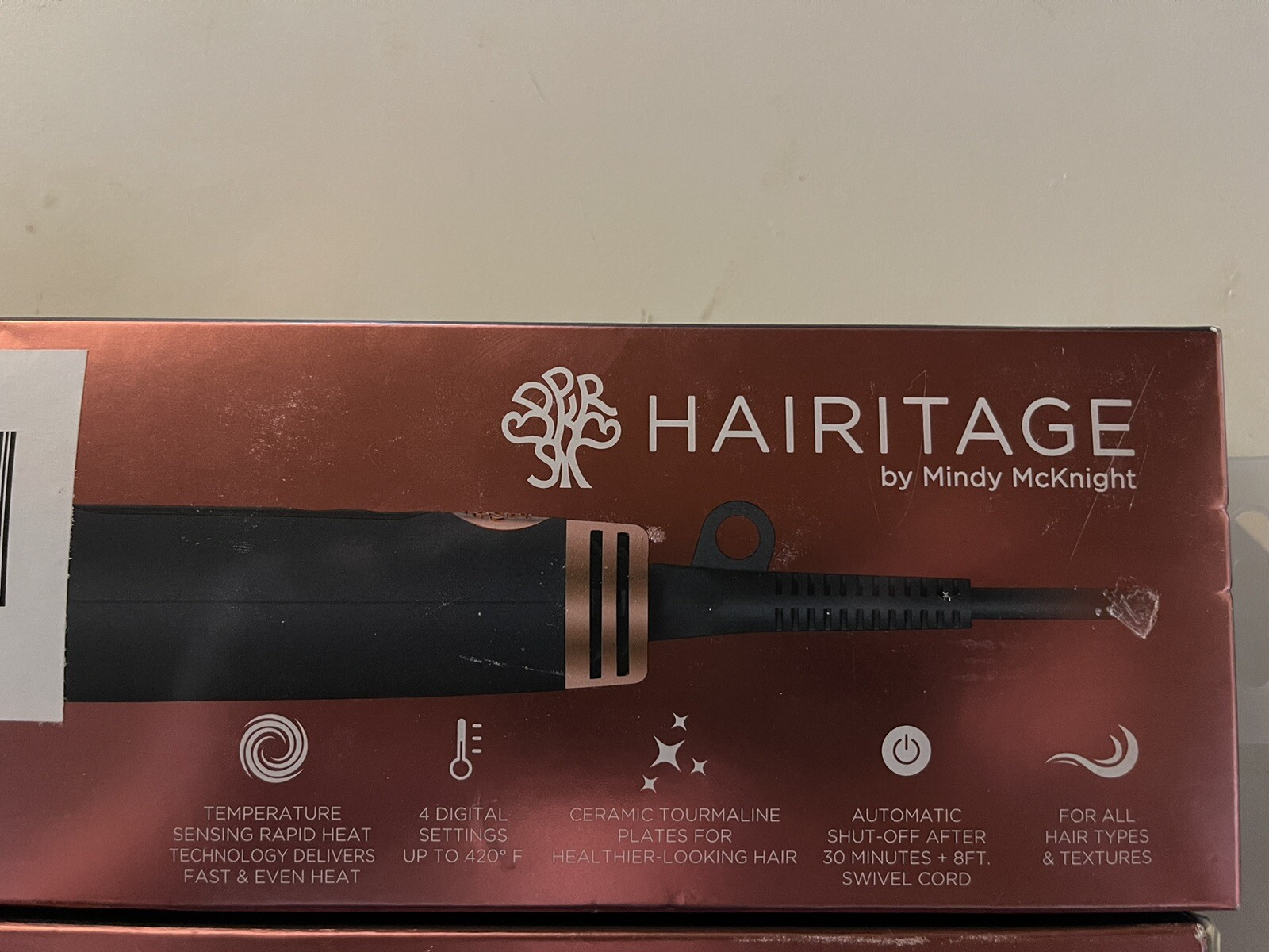 Hairitage by Mindy McKnight Go with the flow 2-in-one styler Open Box