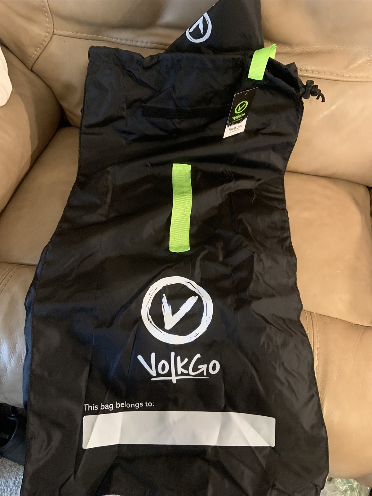 VolkGo Durable Car Seat Travel Bag Ideal Gate Check Bag for Air