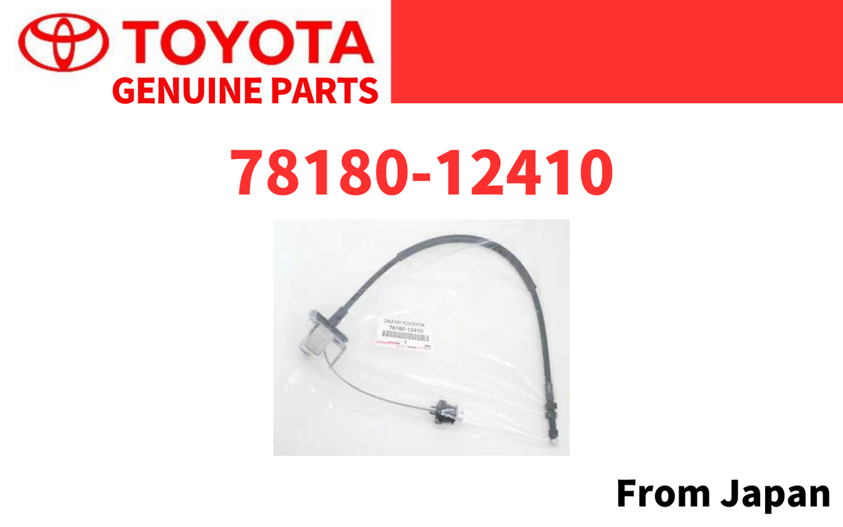 Toyota Genuine LEVIN TRUENO AE86 Throttle Accelerator Cable 78180