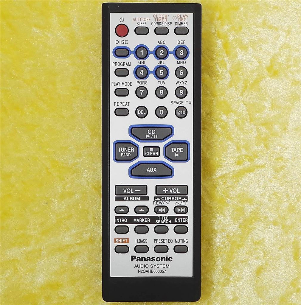 Remote Control For Panasonic N2QAGB000007 SA-PM11 SA-PM11PC, 50% OFF
