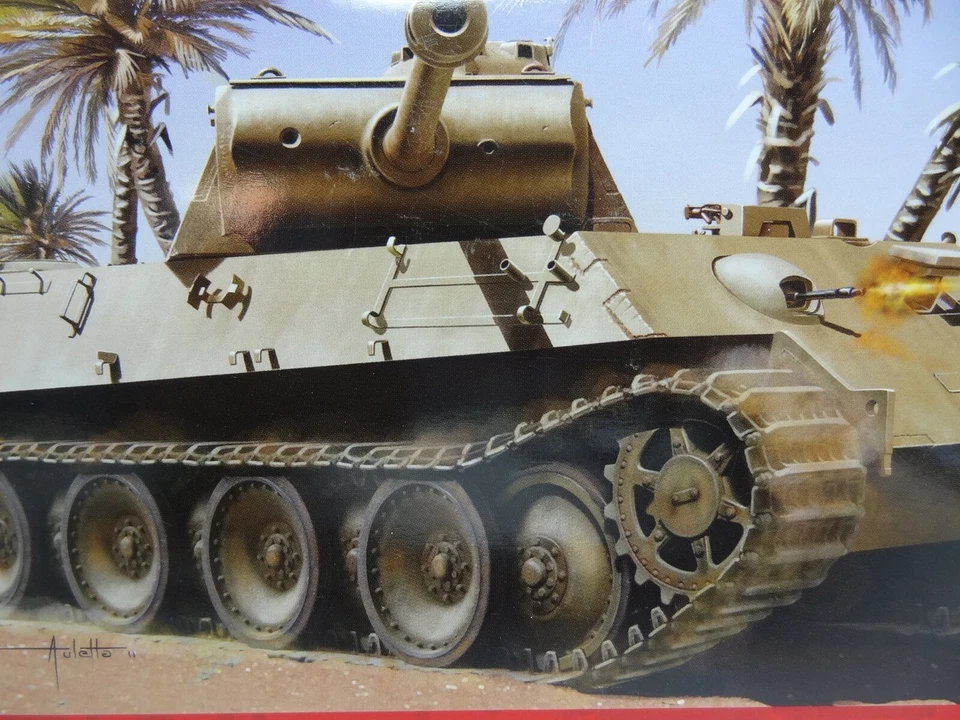 AIRFIX KIT SCALA 1/72 CODICE  A01302 PANTHER TANK  PANZER DIVISION  WWII - Immagine 2 di 4