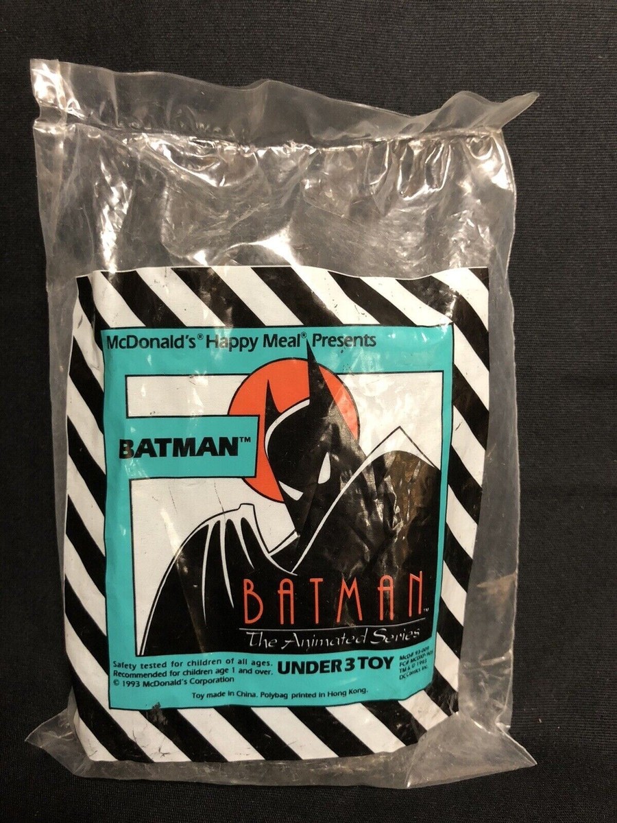 1993 McDonald's Happy Meal BATMAN Animated Series Figure SEALED