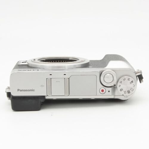 Panasonic LUMIX GX7 Mark II DMC-GX7MK2 silber gebraucht Sprache nur Japanisch - Bild 4 von 6