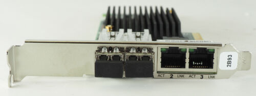 Emulex Corp P006931 4-Port PCIe (2x 10Gb FCoE, 2x 1GbE RJ45) Ethernet Adapter - Picture 2 of 9