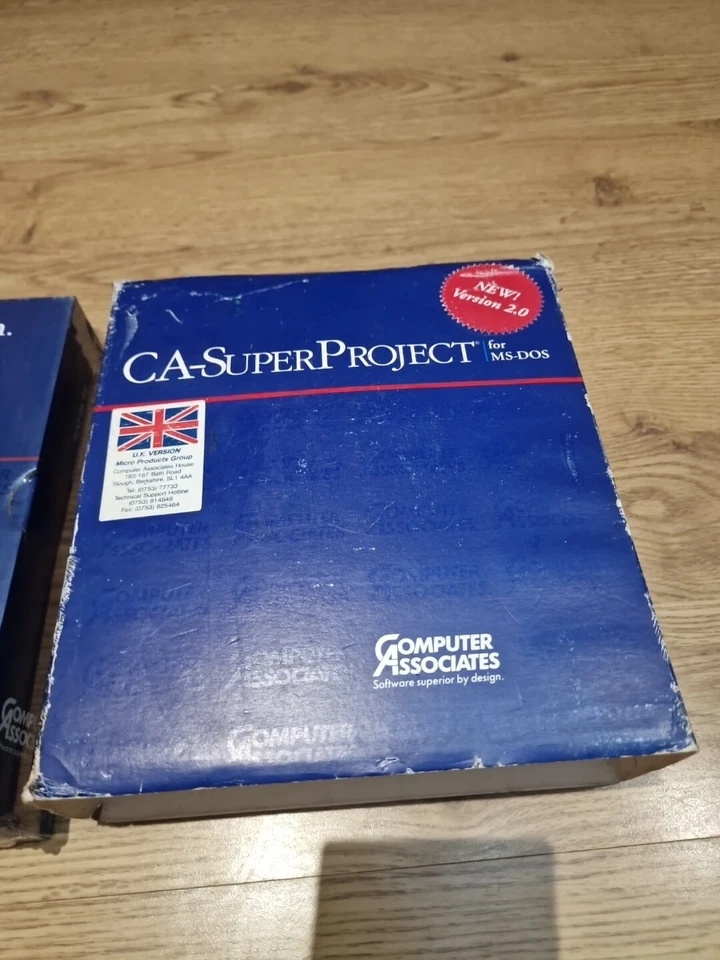 CA- Super Project For Ms-DOS COMPUTER ASSOCIATES software Superior By Design . - Image 3 of 4