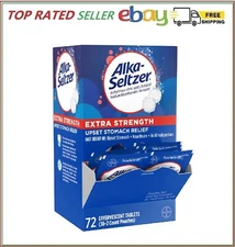 Alka-Seltzer Extra Strength Heartburn Relief, 72 Effervescent Tablets