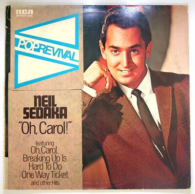 EBOND Neil Sedaka - Oh Carol! Vinyl - RCA International - INTS V094141