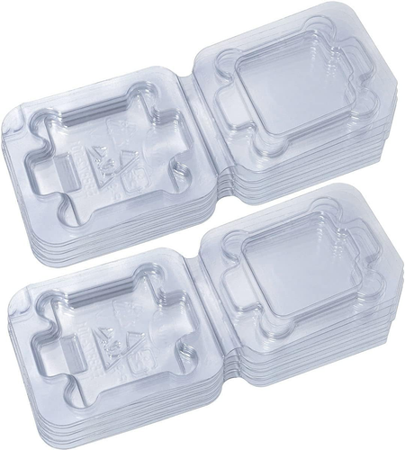 Totot 14Pcs Universal CPU Protection Box 5.5X6.5Cm Computer CPU Case Tray Flip T - Afbeelding 12 van 12