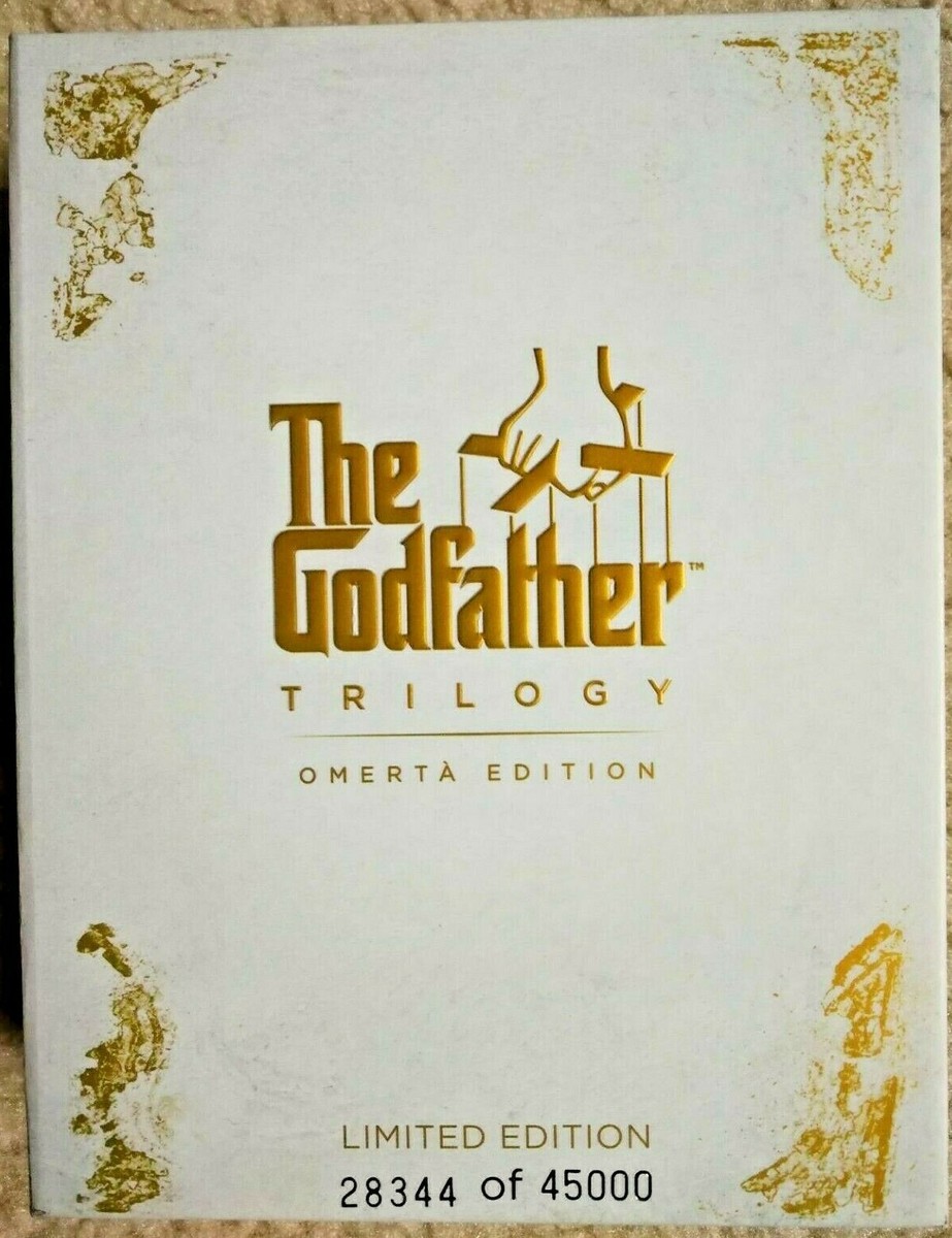 The Godfather Collection Blu-Ray Omerta Edition Anniversary