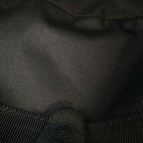 PRADA Fischerhut Größe M Lackleder Lammfell schwarz 1HC137 - Bild 6 von 12