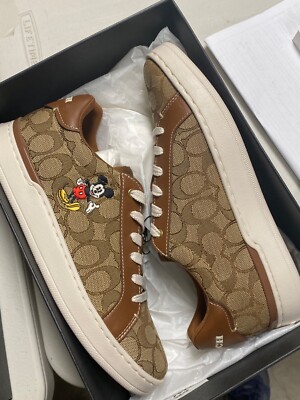 Disney X Coach Women's Low Top Sneaker Mickey Mouse CN431 8B for