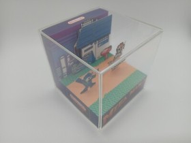 Megaman Mega Man V 5 Nintendo NES Shadow Box Diorama Cube