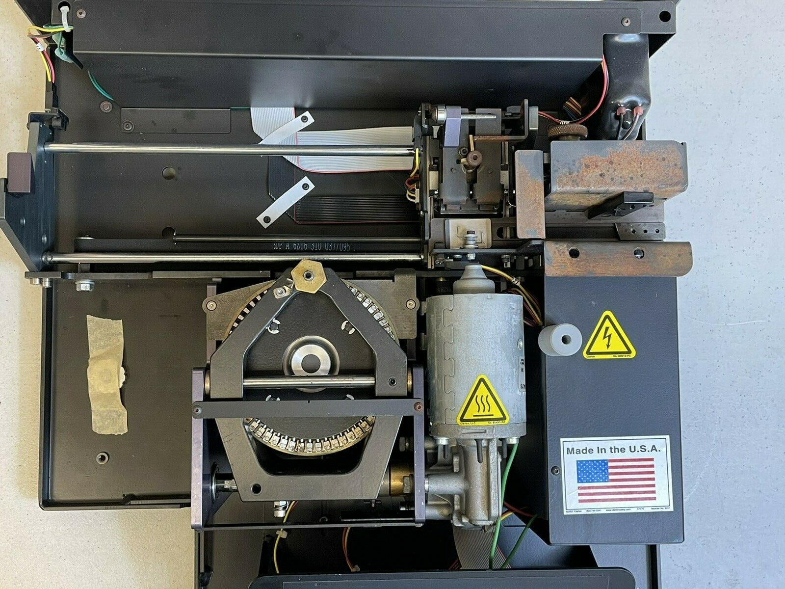 NewBold Addressograph Model 320 Electric Dog Tag Embosser V1.46 eBay