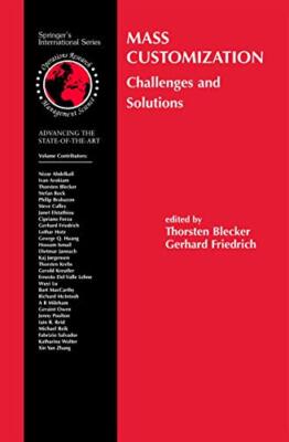 Blecker - Mass Customization   Challenges and Solutions - New paperbac - T555z