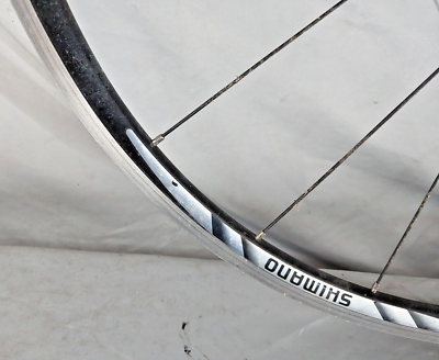 Shimano 700c Front Racing Road Bike Wheel WH-R500 Black 100mm 20S