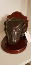 Bronze Figurine Owen for Book Shelf