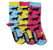 Odd Socks For Women - Cats - UK Size 4-8