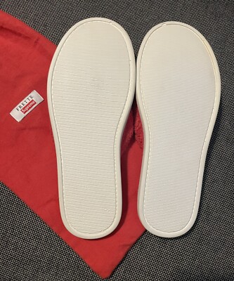 Supreme Frette Slippers Red Size US 8-10 SS19 New | eBay