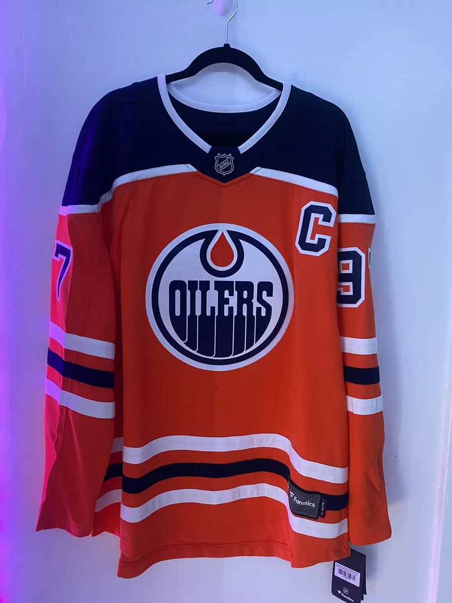 NEW! Connor McDavid Edmonton Oilers Fanatics Breakaway NHL Hockey