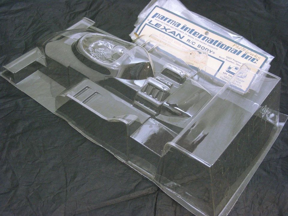 Vintage 1979 PARMA Team Associated RC12E RC12I RC12L 1/12 LIGER LIGIER F1 Body ! - Image 4 of 4