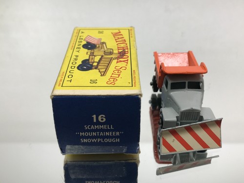 MATCHBOX LESNEY 16 SCAMMELL MOUNTAINEER - BPW -GREY 3inch- GOOD IN D2 BOX - 499 - Picture 3 of 7