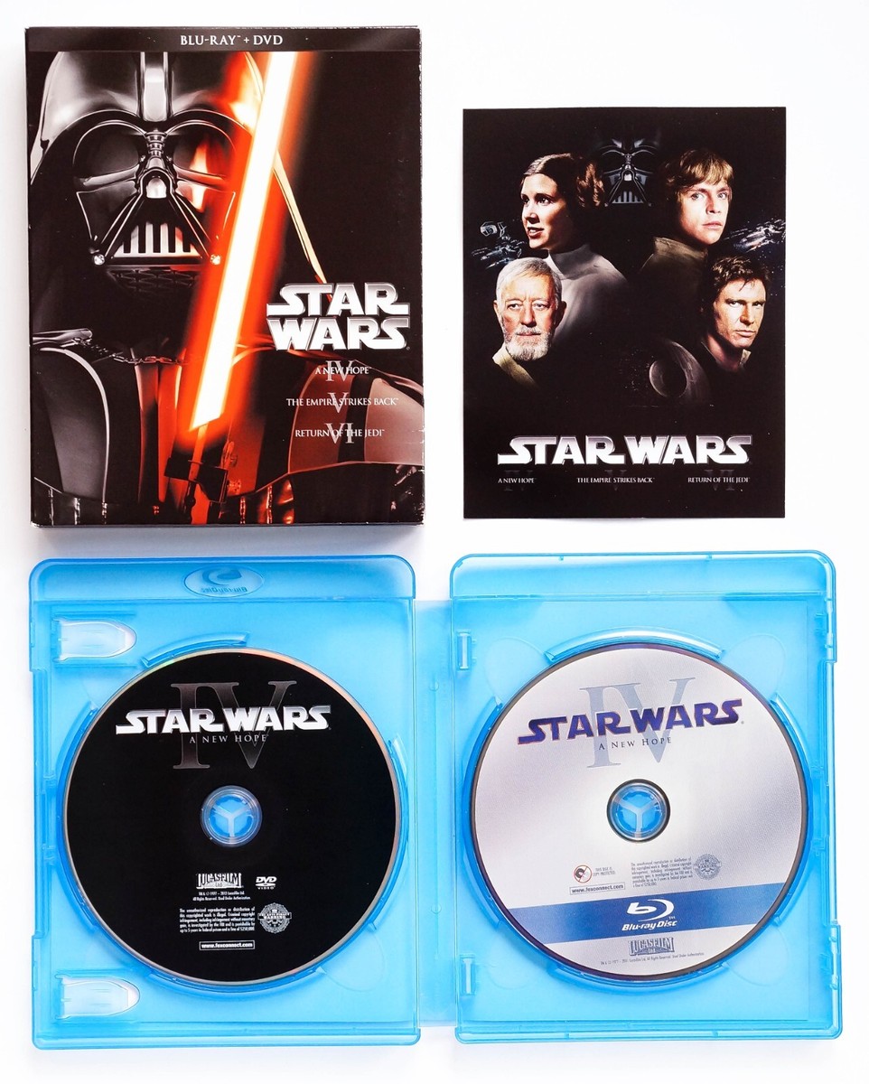 Star Wars Trilogy Episodes I-III & Episodes IV-VI [Blu-ray +