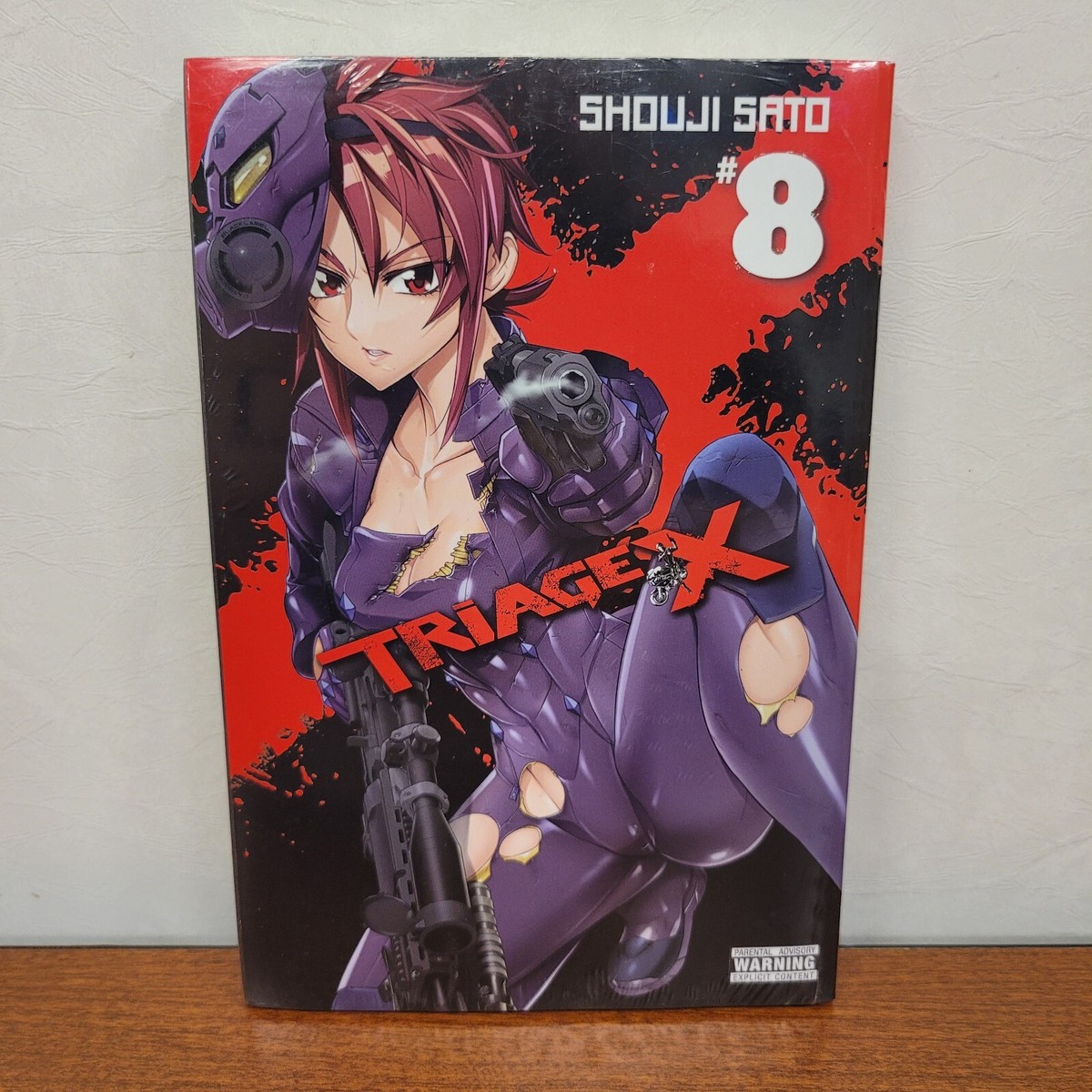 Triage X Vol 8 By Shouji Sato (Manga English, Rated M, Rare OOP