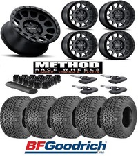 Method Double Black Wheels 315 70 17 Tire Bfgoodrich Ko2 At Tire Package Nv 5
