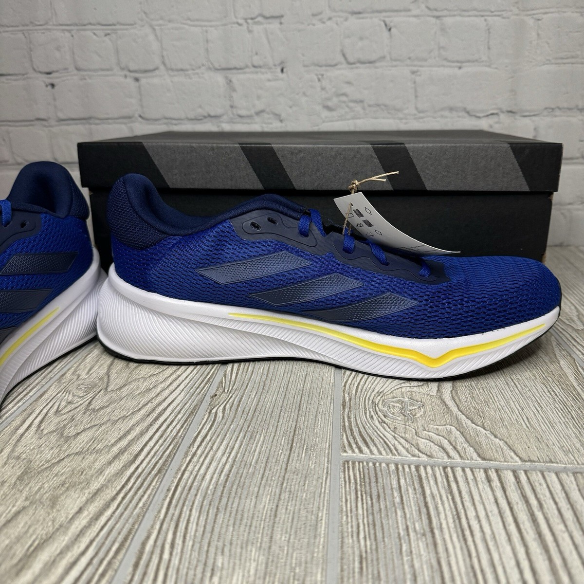 Adidas Response Running Shoes Men's 11 Royal Blue Course A Pied