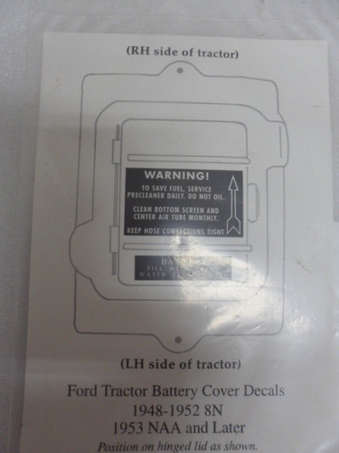 Calcomanías adhesivas para tractor Ford y tractor Dearborn varias 6-NOS - Imagen 13 de 16