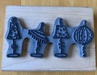 Four Lamps Rubber Stamp You Light Up My Life Paper Lantern Table Shades Party — photo 3