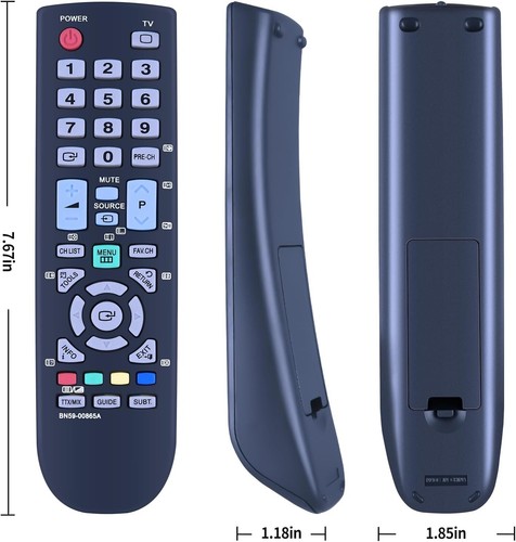 BN59-00865A Replace Remote Control for Samsung LA22B450C4DXXY LA22B450C4MXRD - Picture 8 of 9