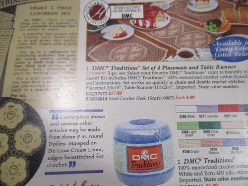 1999 🔥HERRSCHNERS🔥 100 Page Centennial Collector's Edition Catalog Needlework - Picture 3 of 4