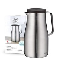 STUDIO TT 10l stainless steel Isolierkanne aus doppelwandigem Edelstahl matti...