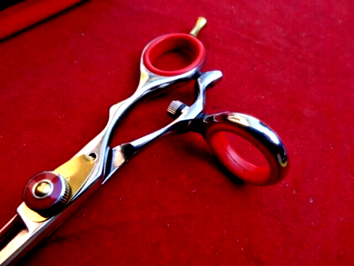 Warranty_Swivel 6.5" Quality Hairdressing Hair Scissors/Japanese Steel & CASE - Picture 2 of 24