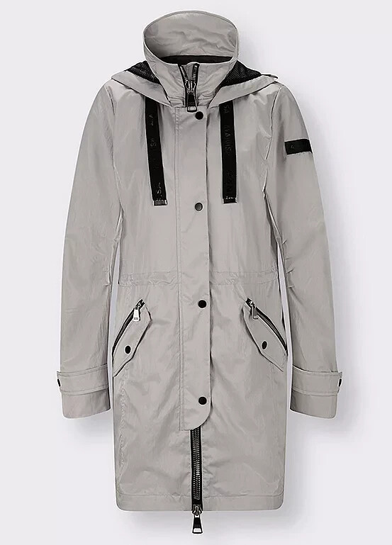 Creation L shaped Hooded Coat - Size 14 - BNWOT - RRP £220 image 5