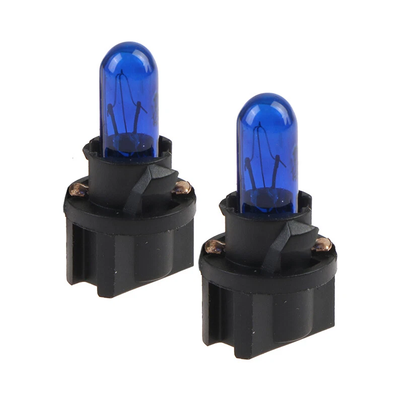 10 Piezas Azul T5 SMD LED Coche Instrumento Medidor Bombillas Indicadoras Interior Lámpara Foto 4 de 4