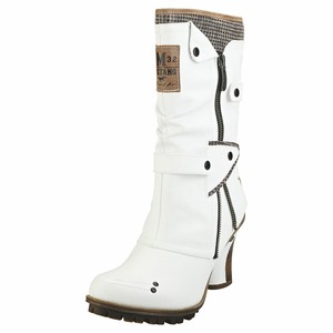 off white biker boots