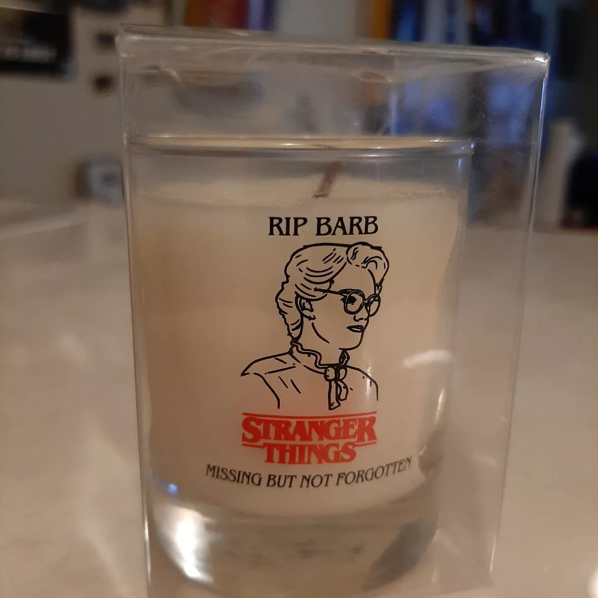 Stranger Things Comic Con Exclusive RIP Barb Candle