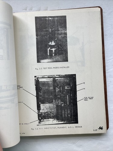 Soldador de haz de electrones sociales manual de mantenimiento TWA VX2-86 X 62 X 92 KC MO - Imagen 5 de 11
