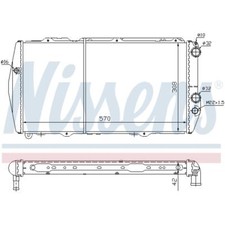 Radiateur Audi 200