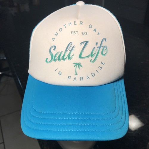Salt Life Cap Aqua. Just Another Day In 